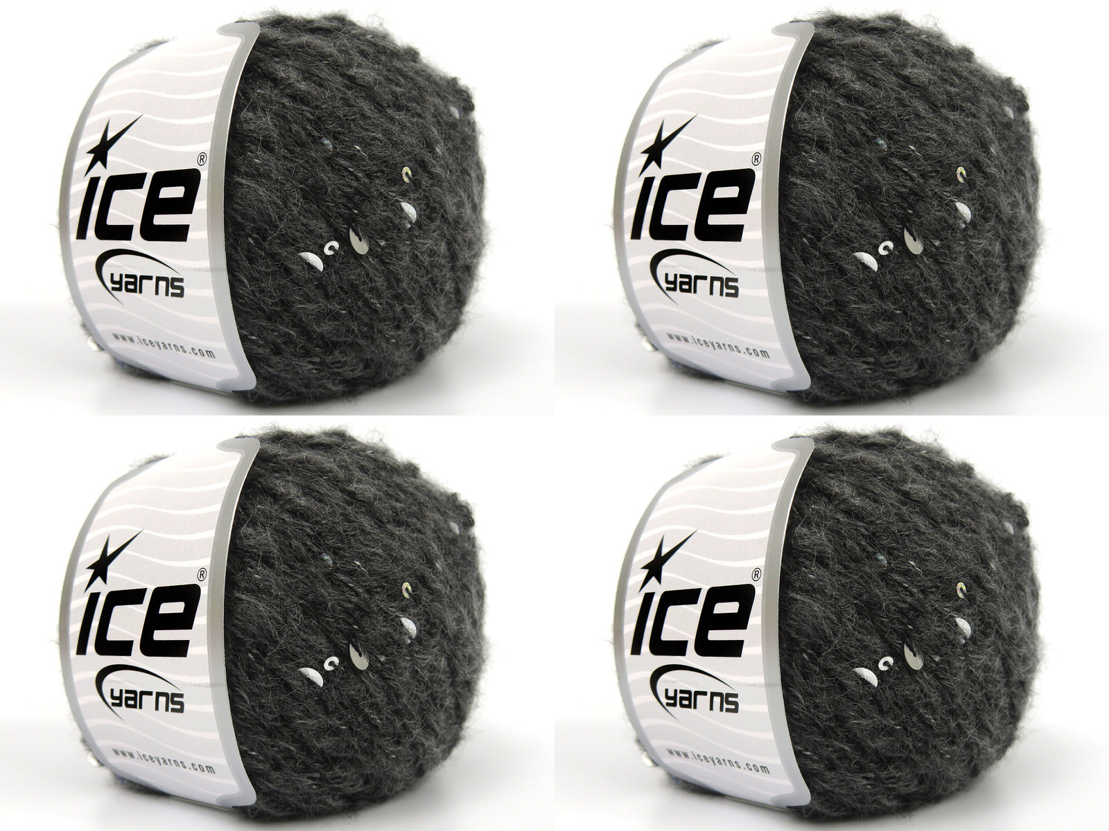 Lana Paillette Dark Grey  fnt2-84579