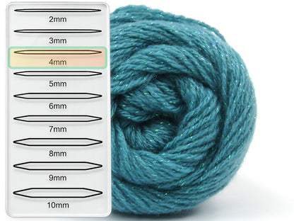 Merino Glitz Light Turquoise fnt2-84614