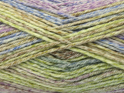 Cottonac Spray Blue, Green, Lilac, Brown, Purple fnt2-84623