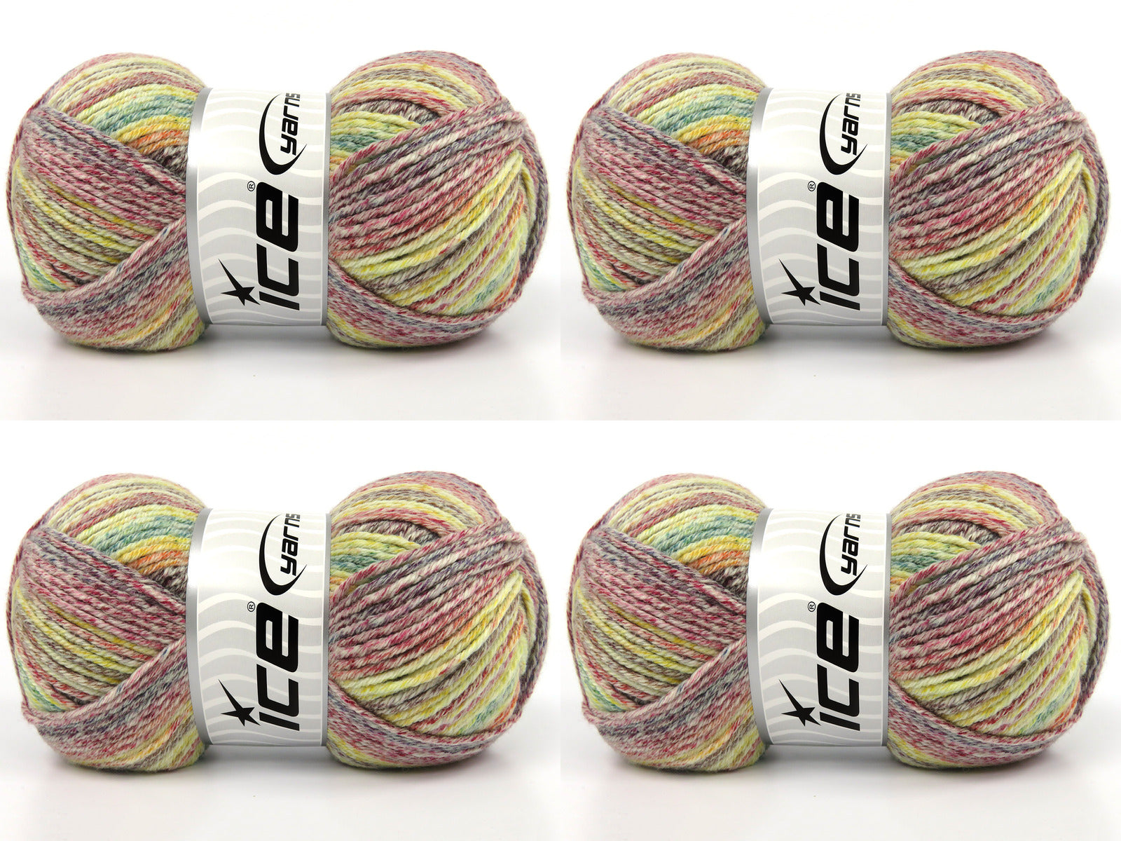 Cottonac Spray Red, Green, Yellow, Brown, Purple fnt2-84627