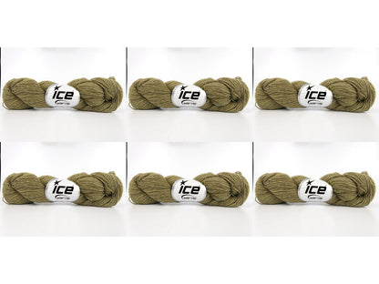 Merino Cotton Brownish Khaki fnt2-84647