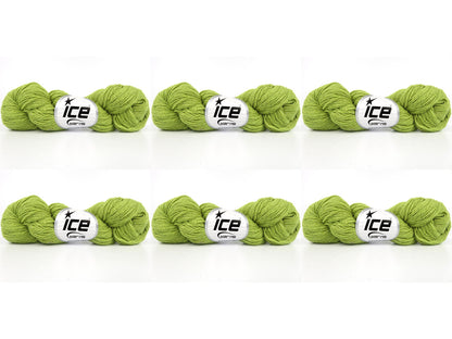 Merino Cotton Pistachio Green fnt2-84650