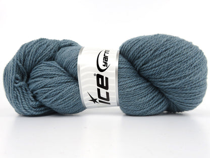 Organic Merino Wool Pastel Turquoise  fnt2-84669