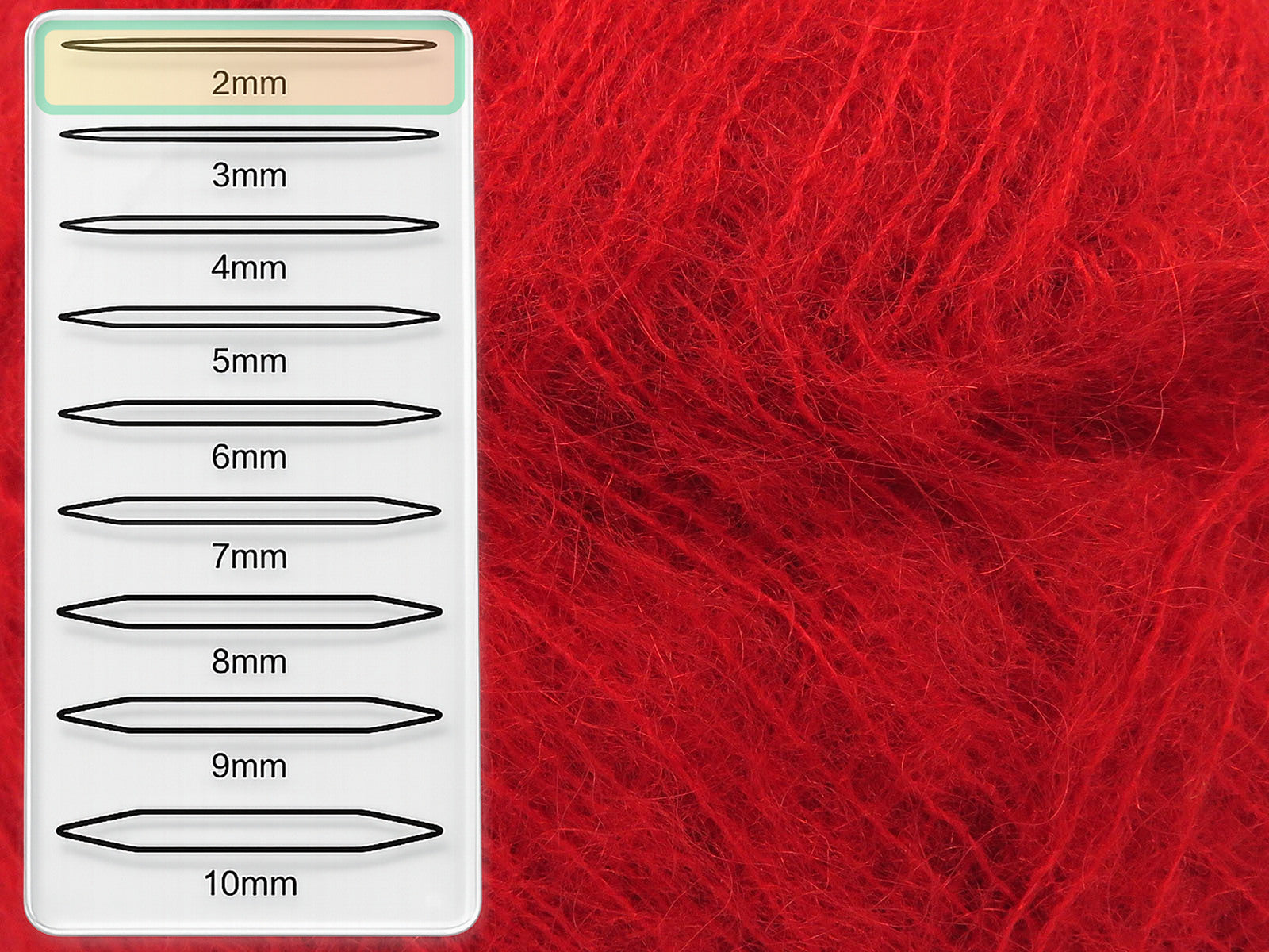 Winsome Mohair Red fnt2-84715