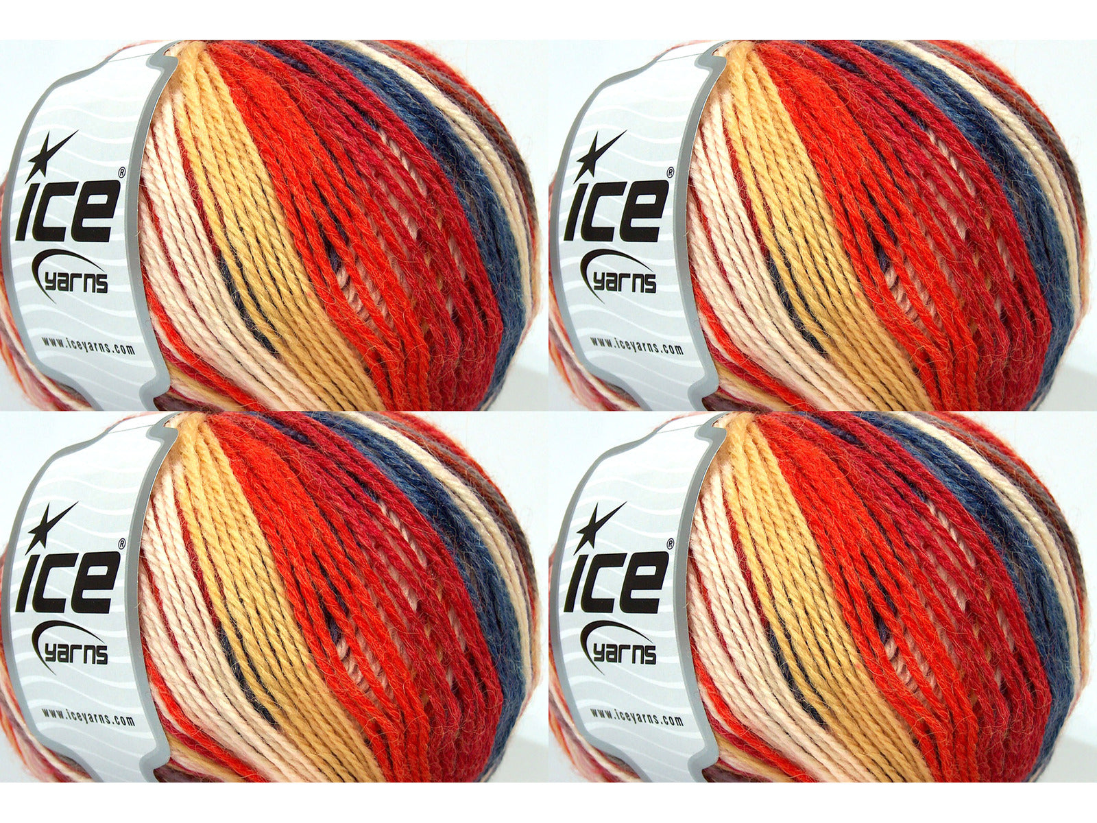 Ridgeville Red, Orange, Gold, Cream fnt2-84787