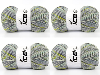 Kaylee Sock Grey Shades, Blue Shades, Green Shades fnt2-84789