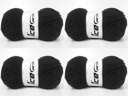 Shetland Bulky Black fnt2-84820