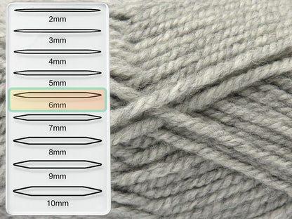 Shetland Bulky Light Grey fnt2-84823